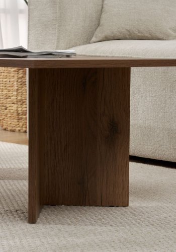 NORDVÄRK Sabin - VNT-sofabord i valnd