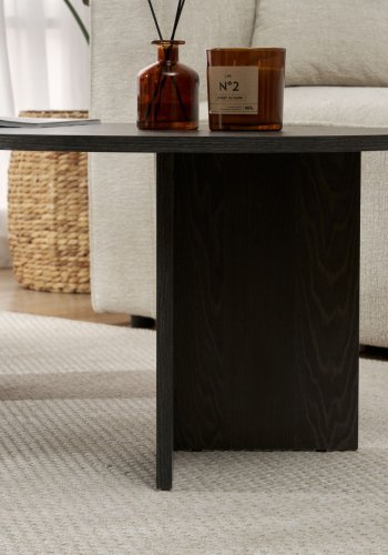 NORDVÄRK Sable - LUMIere sort sofabord