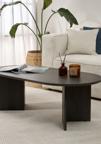 NORDVÄRK Sable - LUMIere sort sofabord