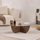 NORDV�RK Liya - Venezia soffbord i valn�t