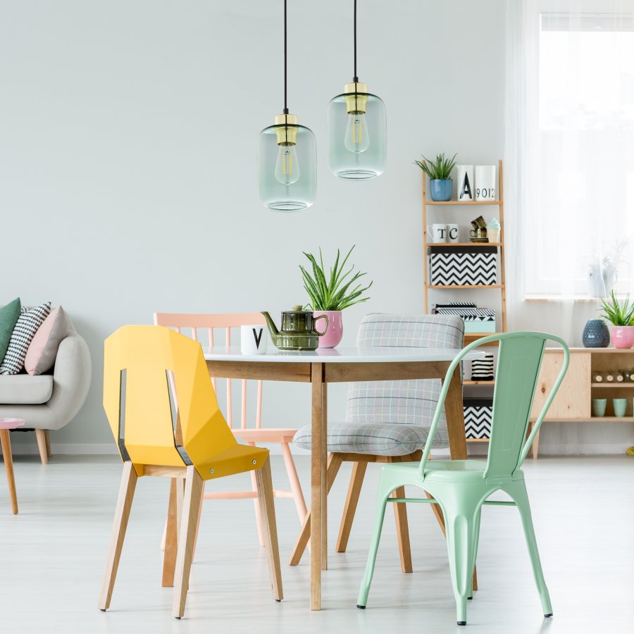 TK Marco taklampe - grnt glass