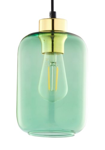TK Marco taklampe - grnt glass