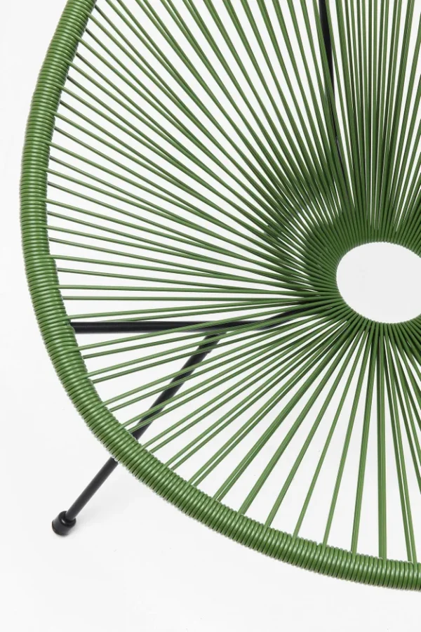 KARE DESIGN Acapulco Green lnestol/havestol - grn polyethylen og stl