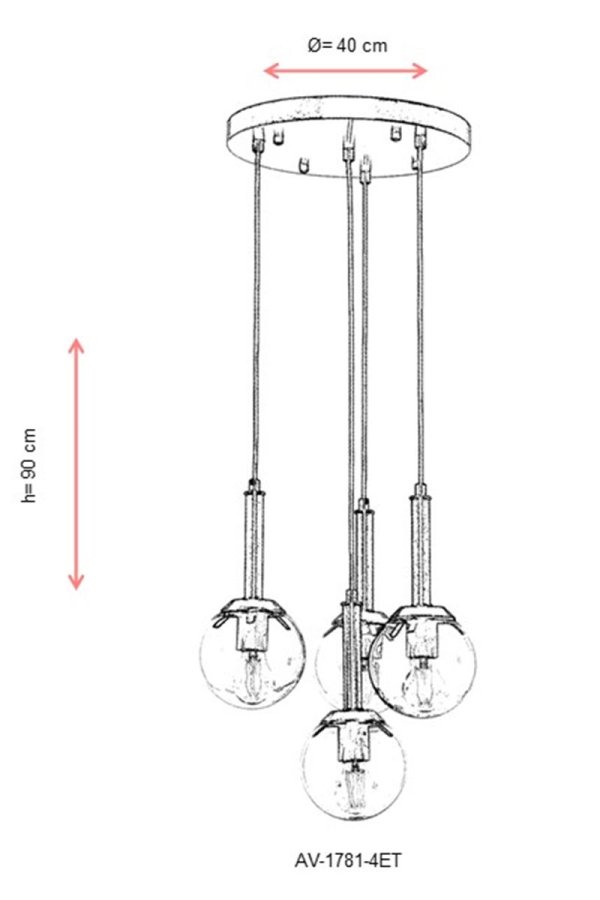 LUMI lysekrone -683AVN1251