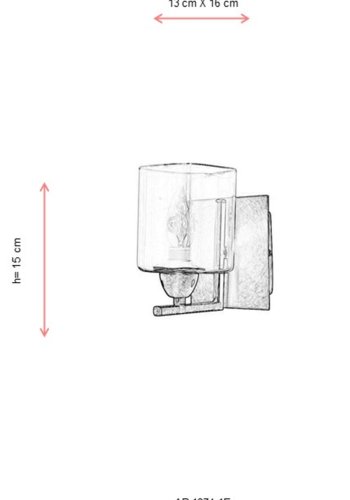 LUMI Maia vegglampe -683AVN2201