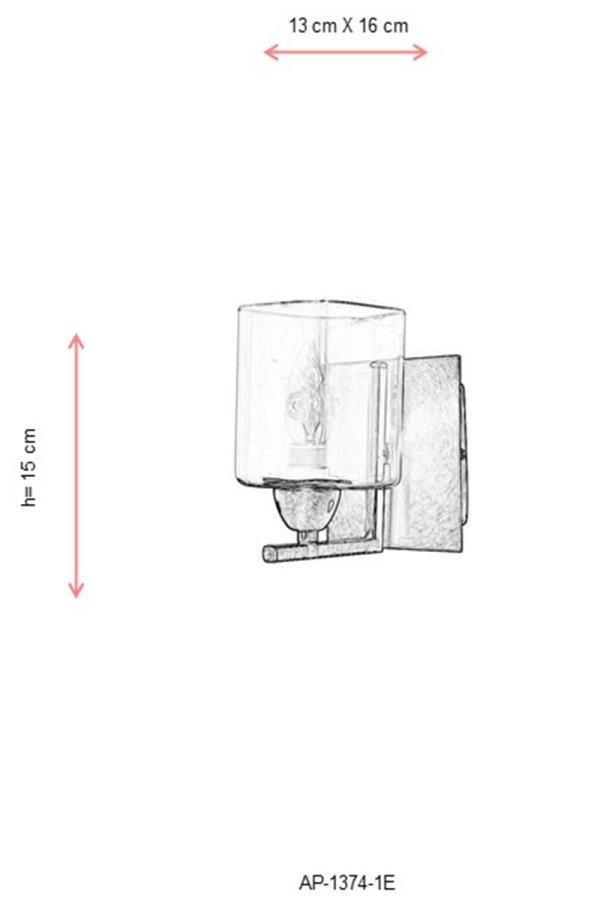 LUMI Maia vegglampe -683AVN2201