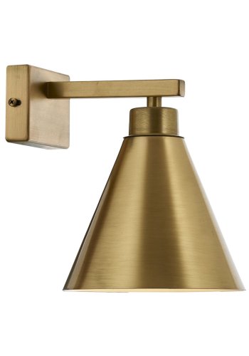 LUMI Bragança Wandleuchte – Goldmetall