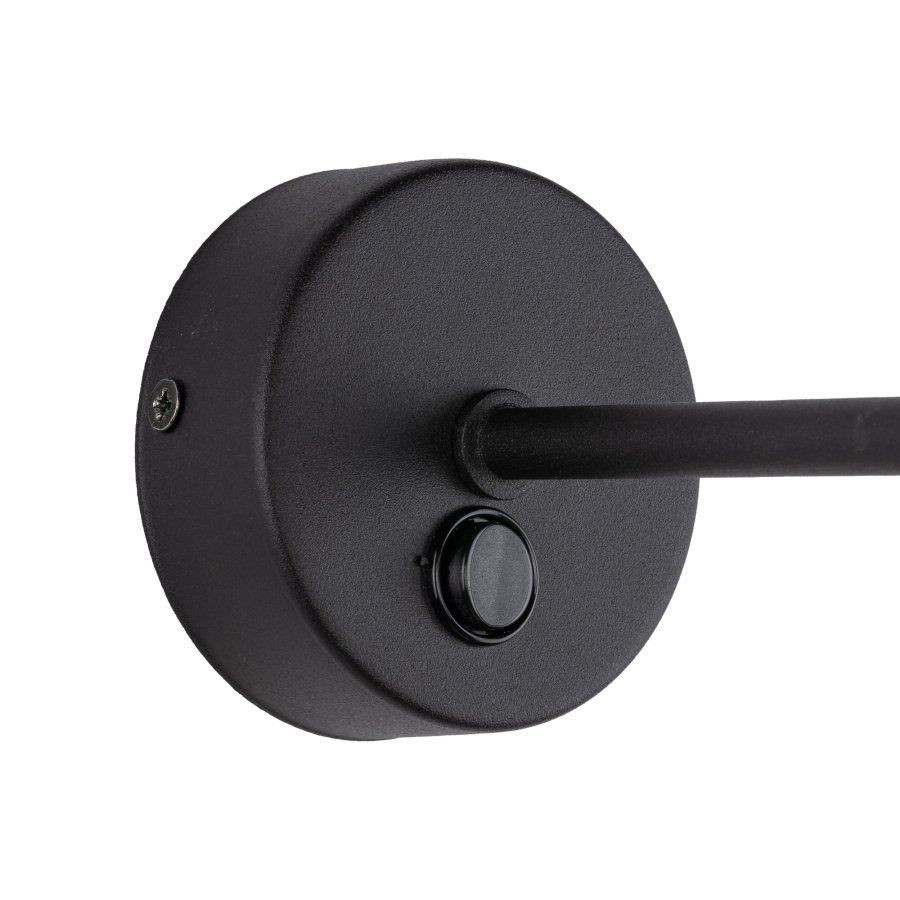 TK Jute vglampe - natur jute og sort metal