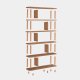 FUNZI LIVING Meta bokhylle, m. 5 hyller - Atlantic Pine melamin