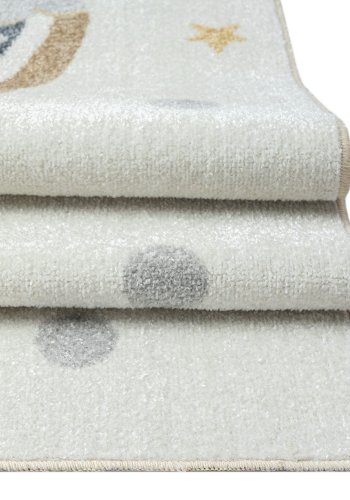 TEPPI Bohem Kids Rainbow gulvtppe til brn, rektangulr - multifarvet polyester (120x180)