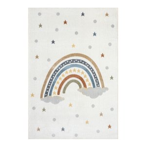 TEPPI Bohem Kids Rainbow matta fr barn, rektangulr - flerfrgad polyester (120x180)