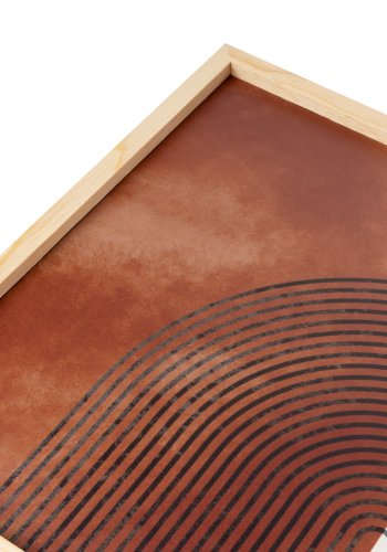 NORDVRK Huhu198 bilde, rektangulrt - flerfarget MDF (70x50) (sett med 3)