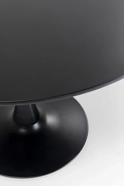 KARE DESIGN Schickeria sofabord, rund - sort MDF og sort stl (110)