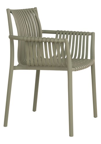 HOUSE NORDIC Hagestol, polypropylen, stabelbar, grnn