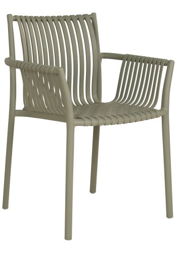 HOUSE NORDIC Hagestol, polypropylen, stabelbar, grnn