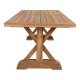 HOUSE NORDIC Hagebord, teak, natur, 100x240x75 cm