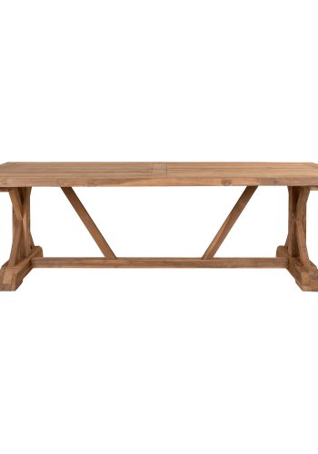 HOUSE NORDIC Hagebord, teak, natur, 100x240x75 cm