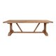 HOUSE NORDIC Hagebord, teak, natur, 100x240x75 cm