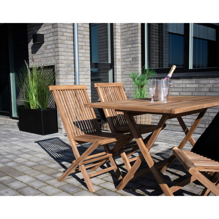 HOUSE NORDIC Toledo spisestol - naturlig teak