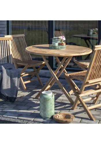 HOUSE NORDIC Toledo spisestol - naturlig teak