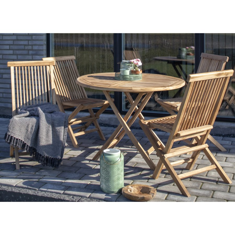 HOUSE NORDIC Toledo spisestol - naturlig teak