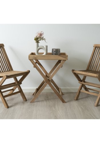 HOUSE NORDIC Toledo barnestol - naturlig teak