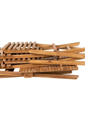 HOUSE NORDICCafst, 2 stole og 1 bord, teak, natur