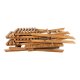 HOUSE NORDICCafst, 2 stole og 1 bord, teak, natur
