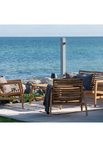 HOUSE NORDIC Santander Loungesett - Loungesett, teak, inkl. puter, naturfarget