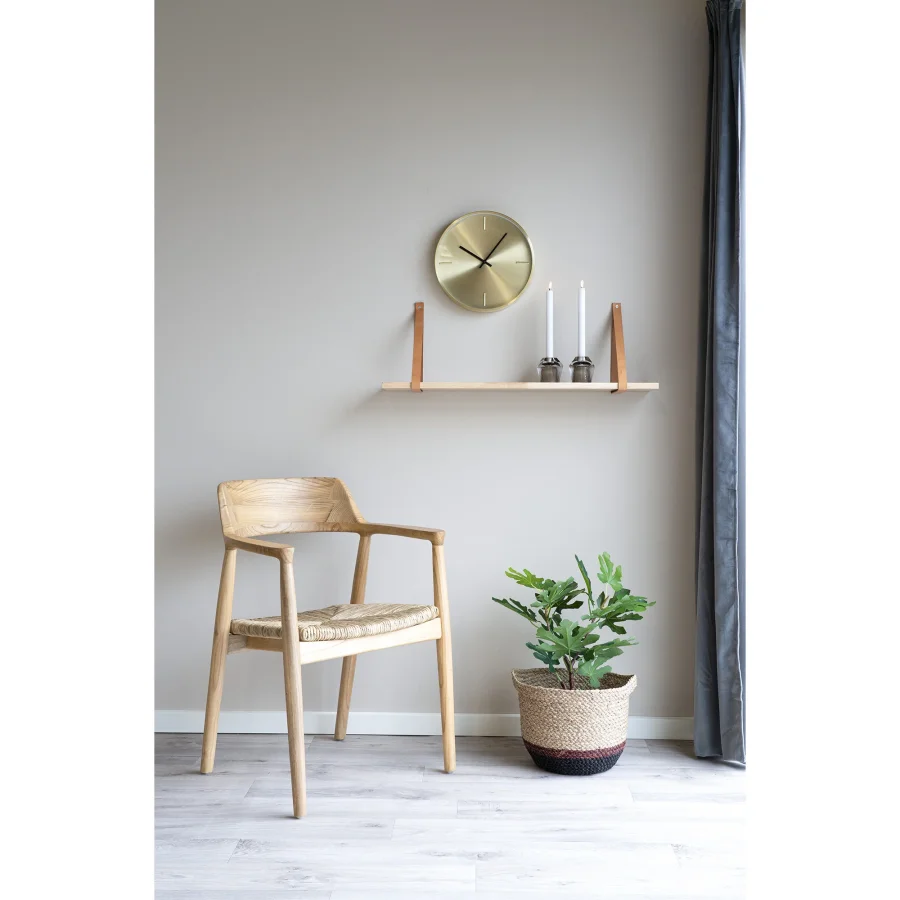 HOUSE NORDIC Getafe spisebordstol, med armlener - naturlig sungai-tre