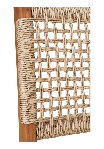 HOUSE NORDIC Derby spisestuestol - naturlig polyrattan og teak