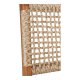 HOUSE NORDIC Derby spisestuestol - naturlig polyrattan og teak