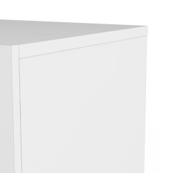 Pepe natbord - hvidt tr, m. 2 skuffer