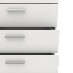 Pepe kommode - hvidt tr, m. 4 skuffer