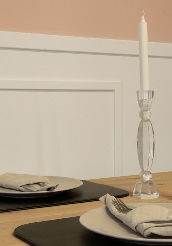 HOUSE OF SANDER Anemone lysestake - klart glass (H:22)