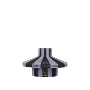 BROSTE COPENHAGEN Diana lampeskrm - forest grn og orchid lys lilla jute