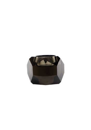 HOUSE OF SANDER Taks lysestake - rkt krystallglass (H:7)