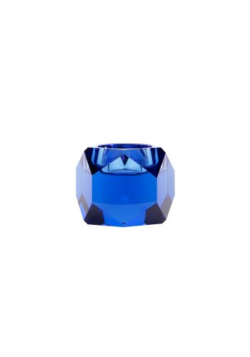 HOUSE OF SANDER Taks lysestake - lysebltt krystallglass (H:7)