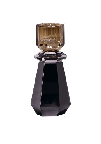 HOUSE OF SANDER Clematis lysestake - rykfarget/klart/champagneglass (H:12,5)