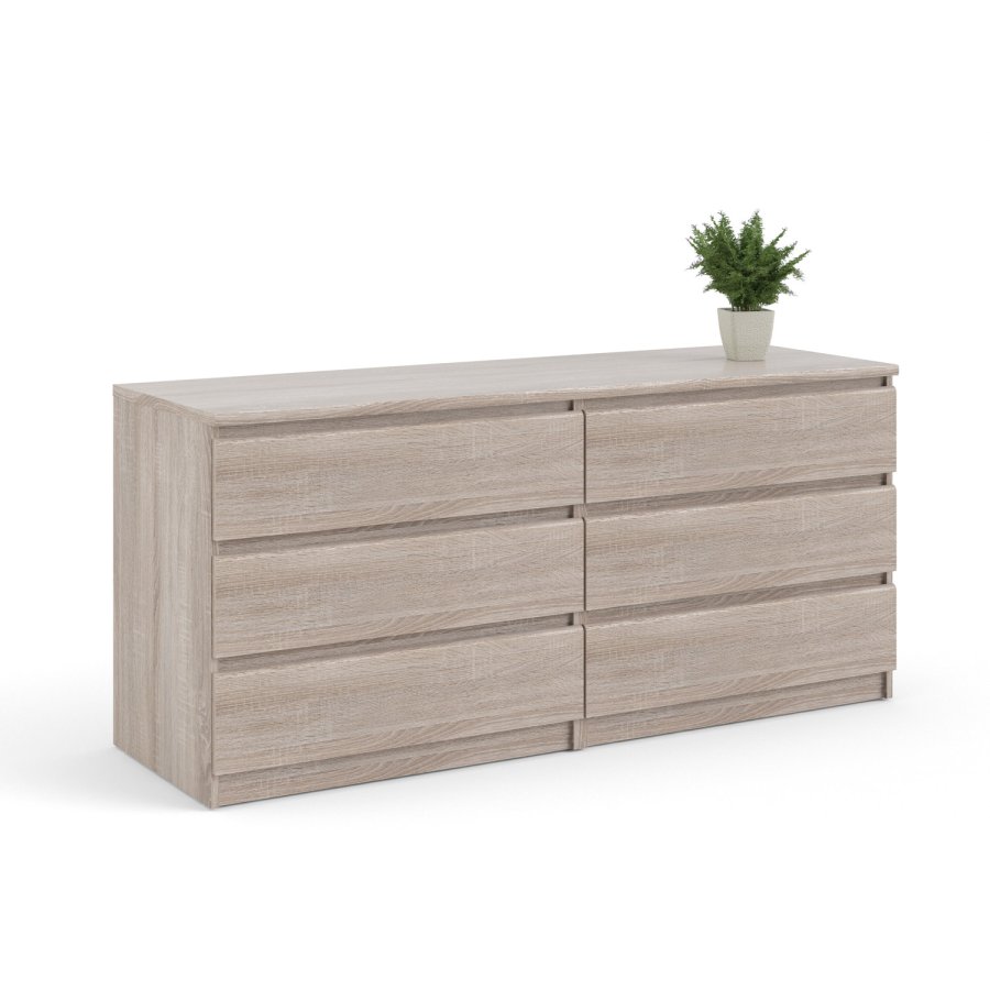 TVILUM Naia Byr - Tryffel Naturligt Trä, med 6 Ldor