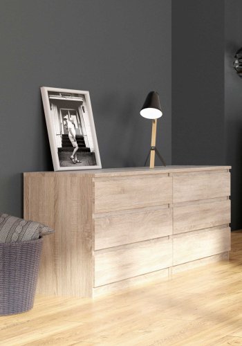 TVILUM Naia Byr - Tryffel Naturligt Trä, med 6 Ldor