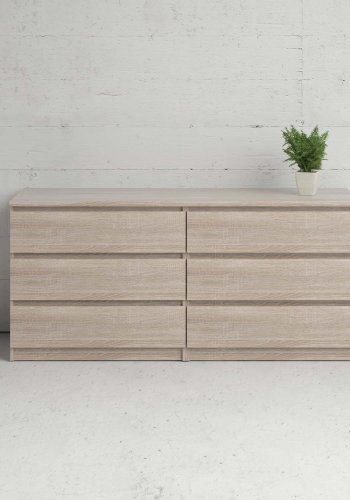 TVILUM Naia Byr - Tryffel Naturligt Trä, med 6 Ldor