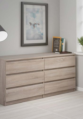 TVILUM Naia Byr - Tryffel Naturligt Trä, med 6 Ldor