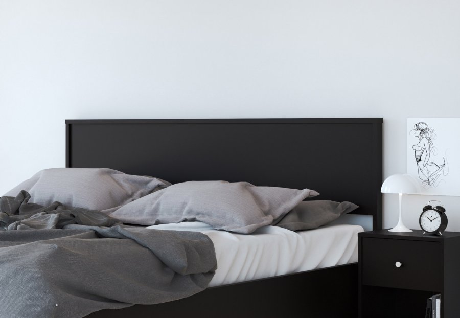 
TVILUM may natbord - sort træ, kvadratisk, med 1 skuffe og 1 rum
