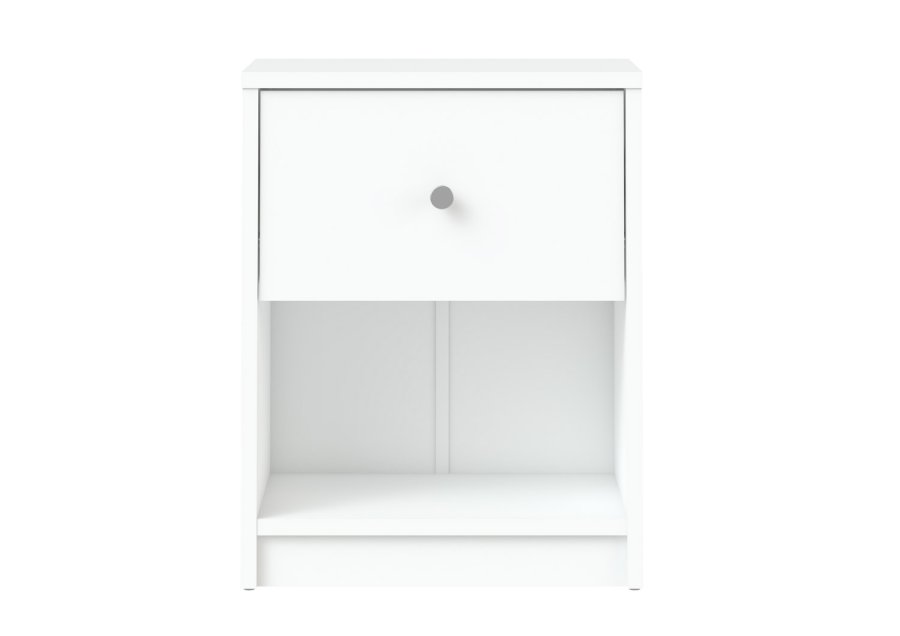 
TVILUM May natbord - hvidt træ, m. 1 skuffe og 1 rum
