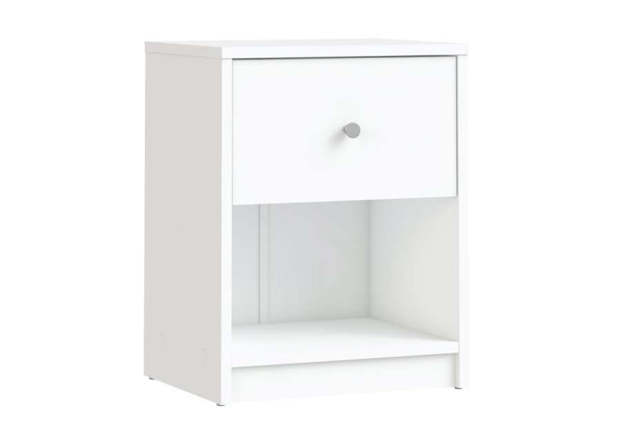 
TVILUM May natbord - hvidt træ, m. 1 skuffe og 1 rum
