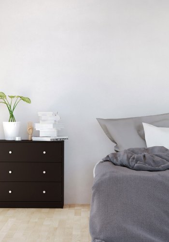 
TVILUM May kommode - sort træ, m. 3 skuffer
