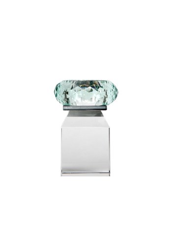 HOUSE OF SANDER Honeysuckle tekanneholder - klart/rykfarget/mintgrnt glass (H:10)