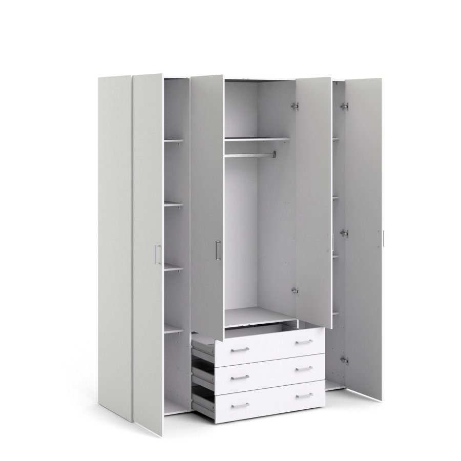 
TVILUM Space garderobeskab - 4 låger 3 skuffer
