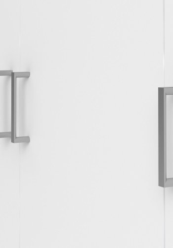 
TVILUM space garderobeskab - hvidt træ, 3 låger
